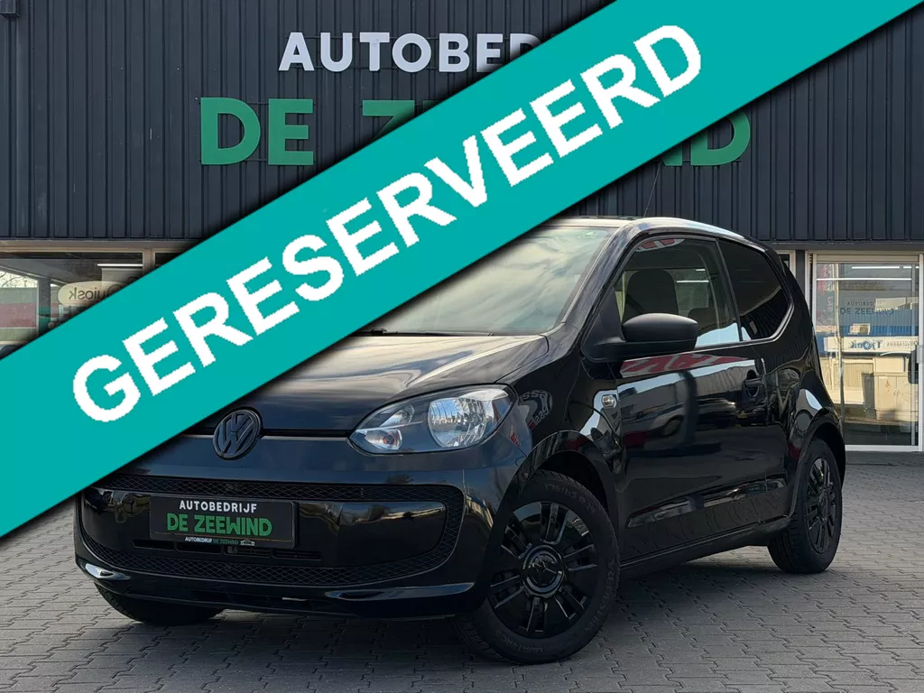 Volkswagen Up! 1.0 easy up! BlueMotion|airco|Black on Black