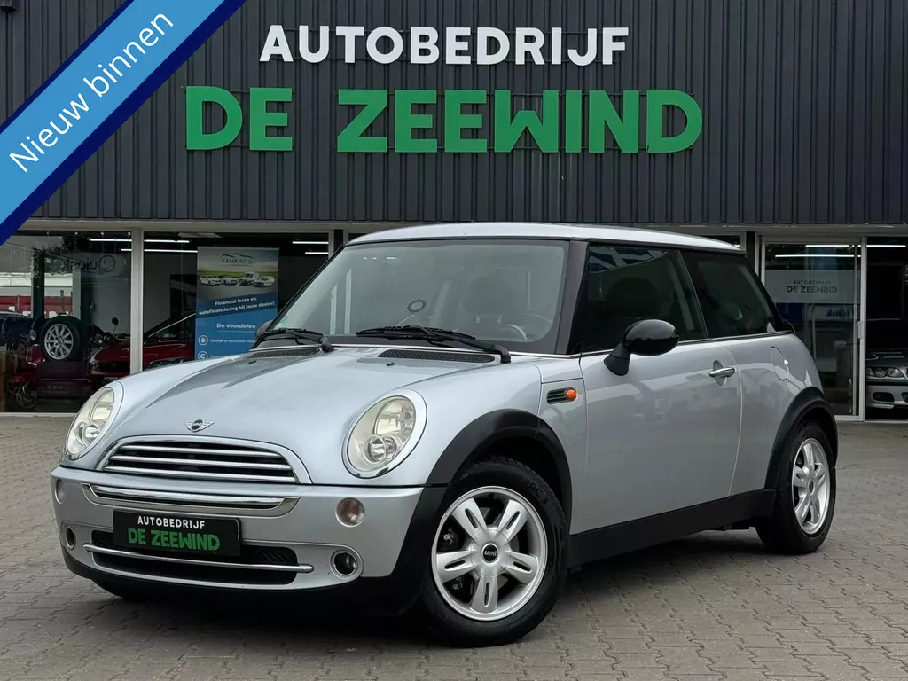 Mini Mini 1.6 One|airco|3D|Zilver|Rijklaar